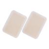 DEARMAMY Skin Scar Cover Patch 2pcs Waterproof Semi- Concealing Tape for Flaw and Tattoo Cover Deep Skin Tone Protective Concealment