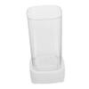 VALICLUD Carbon Glasses Cleaner, Small Glasses Washer with 450ml Capacity, High Frequency Vibration, Depth Clean Function, Portable Eyeglass Cleaner for Eyeglasses, Dentures and Watches view 3