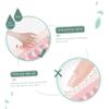 Vaguelly 3pcs Five-Prong Massage Comb for Scalp and Body Resin Massager Wide Teeth Handheld Scalp Massage Tool for Relaxation for Hair Care and Acupoint Stimulation view 3