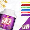 CNP Professional Loaded Beef, Clear Beef Protein Powder, 23g Clear Collagen Protein, Keto Friendly, Virtually Sugar & Fat Free, 60 Servings 6 Great Tasting Flavours (1.8kg, Blackcurrent Bang) view 2