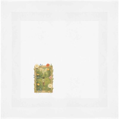 'Springtime Walk' Cotton Napkin/Dinner Cloth (NK00042902)