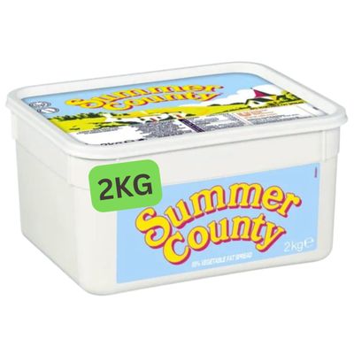 Summers County Spreadable Margarine - 55% Vegetable Fat Spread (2kg)
