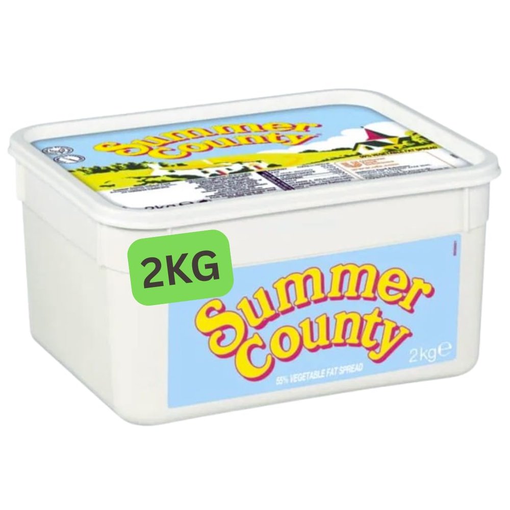 Summers County Spreadable Margarine - 55% Vegetable Fat Spread (2kg)