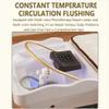 Portable Thermostatic Shampoo Basin with Water Circulation, 60L Water Tank, 180 Arc Design for Hair Stylists Spa Equipment view 2