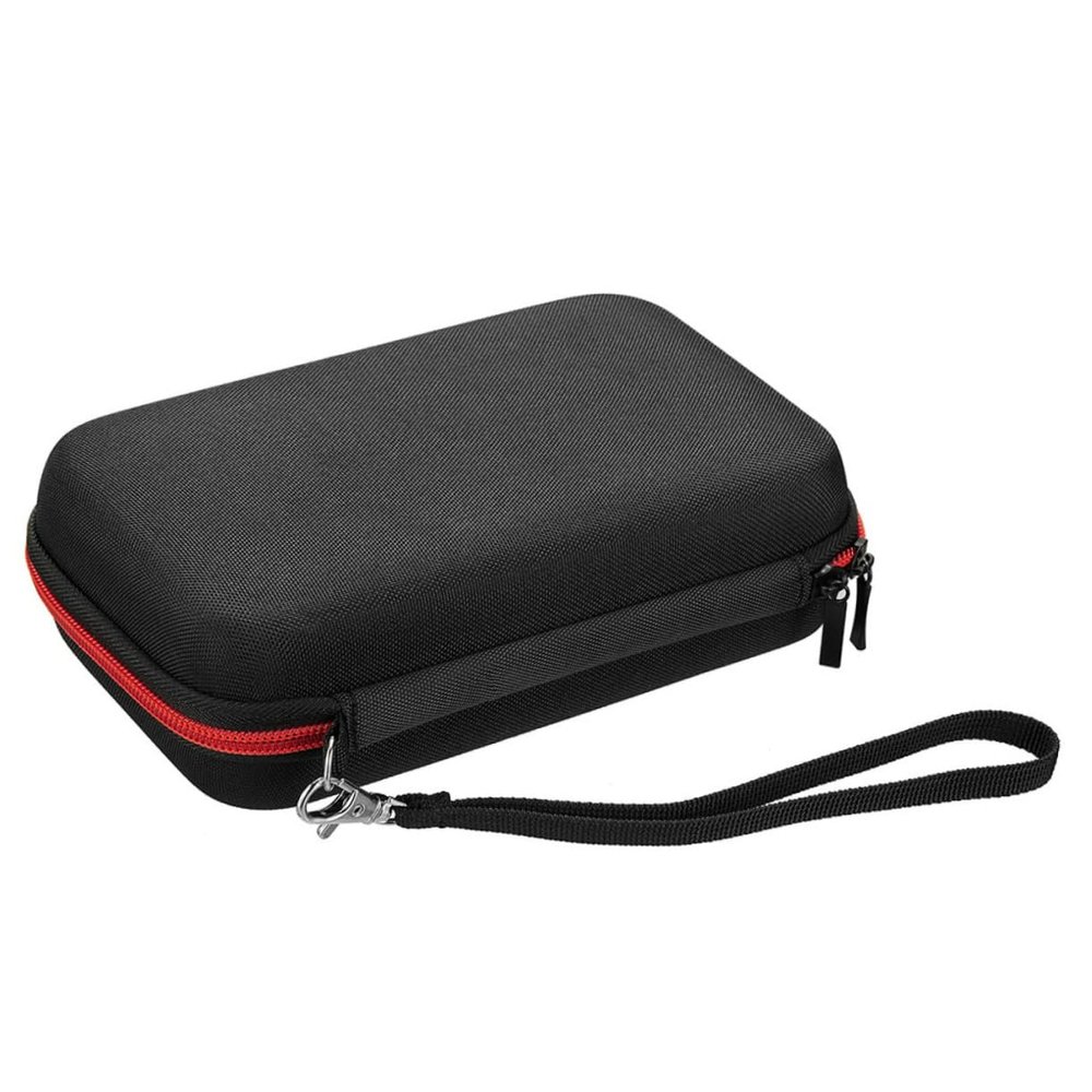UTHCLO Portable Red Eva Shockproof Storage Bag for Thermometer with Lanyard, Protecting from Impacts and Scratches, for Home and Travel Use