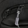 10 Pack of Zipper Pulls with Elastic for Backpacks, Tents, and Cases in Grey view 2