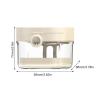 Denture Soaking Container, Denture Bath Holder, 3.62x2.8x3.78 Inches Built in Mirror Design, Teeth Protection Cover for Teens, Children, Elderly, Travel, Night Guard Use view 2