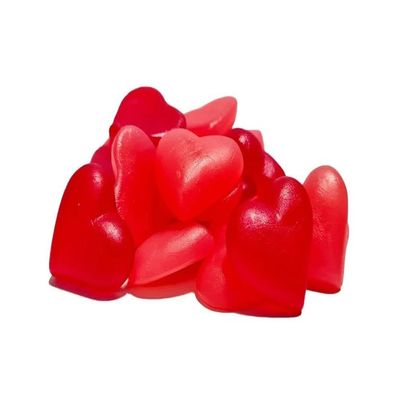 Vegan Red-Pink Heart Jelly (1 Kg Pack)
