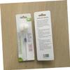 HOODANCOS Denture Cleaning Toothbrush Double-Sided Design Bristles for False Teeth Cleaning and Daily Oral Hygiene Maintenance view 2