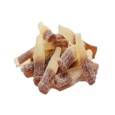 Hulme Vegan Sugared Cola Bottles Jelly (100g Pack)