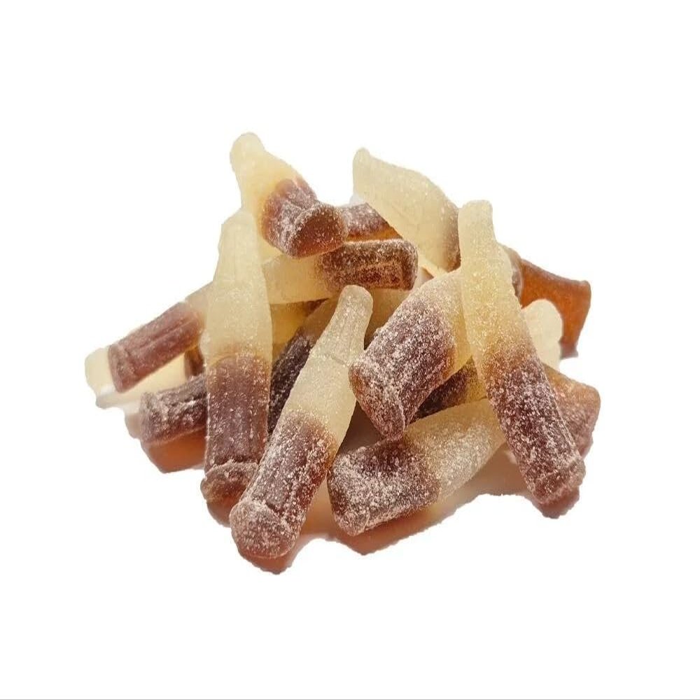 Hulme Vegan Sugared Cola Bottles Jelly (100g Pack)