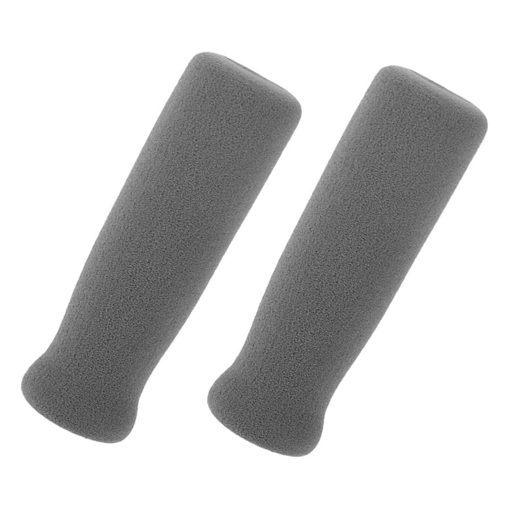 WRITWAA 2pcs Sponge Crutch Handle Grips for Walking Cane, Comfortable Non-slip Hand Grip Covers, Easy to Install Pads for Elderly Mobility Aids