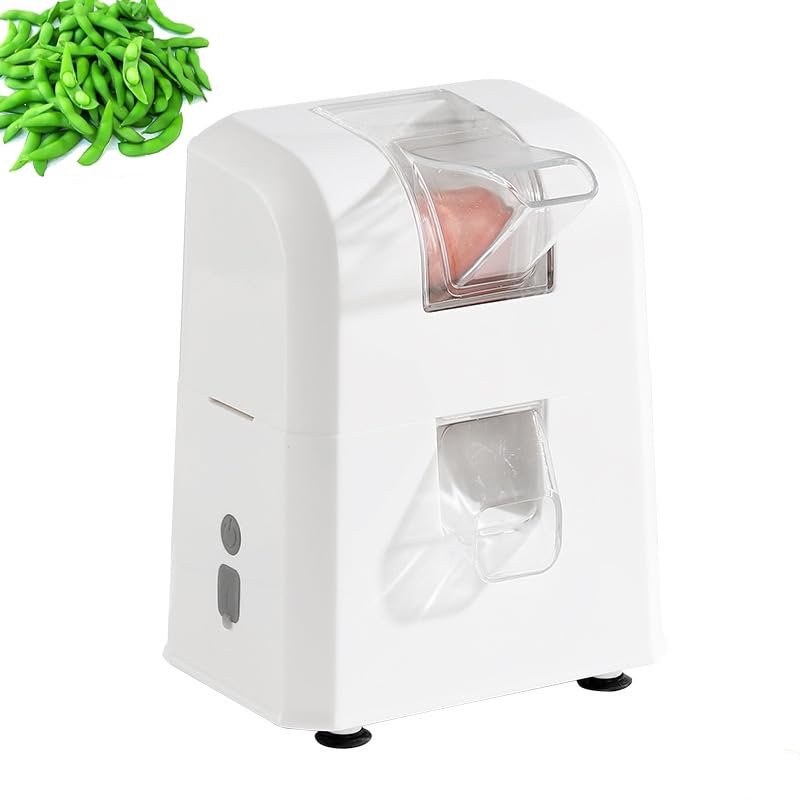 OZPPM Electric Pea Bean Sheller,Peeling Pea Machine with 4 Non Slip Feet,Edamame Shelling Tool,Bean Peeling Machine for Kitchen,Sturdy Labor Saving,for Peas/Soy/Beans/Edamame