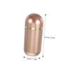 FreshCart Basics 2pcs Pill Container for Purse Portable Travel Medicine Organizer Lightweight Pill Bottle for Capsules and Powders Sealing for Home Office Go Use view 2