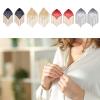 1Pair Reusable Adhesive Pasties Nipple Covers Breast Bra Sequins Tassels Breast Petals For Festivals Raves Lingerie Gifts Black view 2