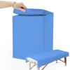 200 Piece Disposable Massage Table Sheets 31" x 71" - Non-Woven Fabric Bed Covers for Spa, Massage, Beauty & Tattoos - Breathable, Hygienic (Blue) view 1