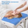 200 Piece Disposable Massage Table Sheets 31" x 71" - Non-Woven Fabric Bed Covers for Spa, Massage, Beauty & Tattoos - Breathable, Hygienic (Blue) view 4
