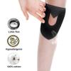 10 Pcs Precut Kinesiology Tape for Knee Pain Relief, Waterproof & Elastic Athletic Tape for Knee Support, Muscle Tape for Stability, Breathable & Comfortable (Black) view 3