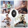 10 Pcs Precut Kinesiology Tape for Knee Pain Relief, Waterproof & Elastic Athletic Tape for Knee Support, Muscle Tape for Stability, Breathable & Comfortable (Black) view 4