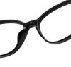 FUQINQINGOZ Anti UV Reading Glasses Anti Glare Anti Eyestrain Computer Readers Blue Light Blocking Cat-Eye Flat Light Mirror(Red,1.00) view 3