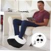 FRCOLOR Electric Shoes Feet Warmer USB Foot Warmer Plush Heating Slipper Winter Supply at Home Office view 3