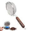 Coffee Roaster | Stainless Steel Manual Coffee Roaster,Kitchen Dining Tool for Household Shop Picnic Friends Cafe Family Men Women Youth Stove view 1