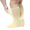 YUSHTPO Extra Wide Socks For Swollen Feet Bariatric None Binding Diabetic Hospital With Grip Men view 1
