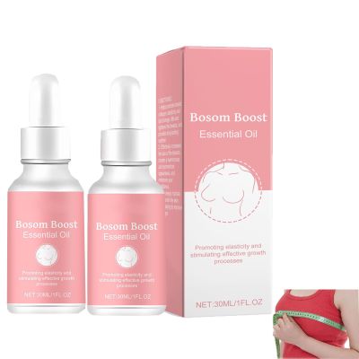 Breast Plumping Oil,Breast Enlargement Essential Bust Firming Lifting Enhancement Essential ,Fast-Acting Breast Growth (30ml, 2PCS)