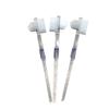 CTIRCHIU False Teeth Brush Plastic and Nylon Material with Multi-Tufted Brush Head Double-Sided Maintains Original Finish for Denture and Retainer Cleaning for Oral Care view 1
