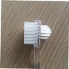 CTIRCHIU False Teeth Brush Plastic and Nylon Material with Multi-Tufted Brush Head Double-Sided Maintains Original Finish for Denture and Retainer Cleaning for Oral Care view 2
