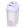 BargainsMania Protein Shaker - Lilac- With A Secure Twist-on Lid And Convenient Mixing Ball, Easily Create Smooth And Delicious Protein Shakes Anytime, Anywhere, Pack Of 2 view 1