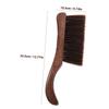 YOSADIER Horse Hair Bench Brush with Wenge Handle for Household Cleaning, Soft Bristles Dust Brush, Sturdy Material Not Easy to Deform, for Dusting Beds and Instruments in Home view 2