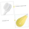 WEKAMOS Kids Toothbrush Soft Bristles Manual Childrens Toothbrush for Toddlers 2-5 Years Old with Yellow Handle, Fine Soft Hair for Gentle Cleaning, Suitable for Baby Oral Care view 3