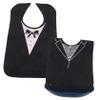 PACKOVE 2pcs Adult Bibs for Elderly with Sturdy Polyester Material, Reusable and Protects Clothing, Beautiful Printed Design, Household Dinner Bibs for Mealtime Use view 1