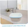 VALICLUD 3pcs Washing up Bowl Plastic Hand Wash Basin Large Wash Basin Dishpan for Washing Dishes Sink for Bottles view 3