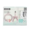 Suavinex, Dental Care Starter Set, Includes: Baby Toothbrush + Gum Massager + Baby Toothpaste, for Gifts, Ergonomic Handles, Daily Use, +0 Months, Pink view 3