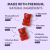 Bonus Size 120 Sleep Gummies for Adults, Sugar Free Magnesium Sleep Gummies Chewable Raspberry Flavored Natural Non-GMO Vegan Valerian Root Passion Flower and L-Theanine view 4
