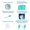 8-Pack Replacement Toothbrush Heads Compatible with Philips Sonicare Electric Toothbrushes, Snap-On Design,Deep and Precise Cleaning, White view 4