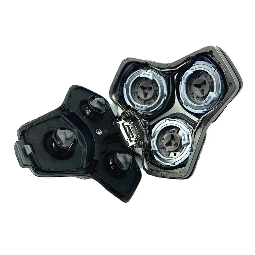 Shaving Heads, Compatible for Philips Shaver S5000 S7000. Bracket Bit Base(Silver)