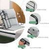 Adjustable Bed Backrest Pillow Lifter for Elderly and Medical Use, Portable Support for Neck and Head, 2-65 Angle Adjustment view 2