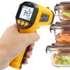 Nfrared Thermometer Guns - Digital Temperature Meter | Non-Contacts Industrial Thermometers | Real-Time Gauge High Precision Rapid Response For Equipment Maintenance Monitoring Home Pro