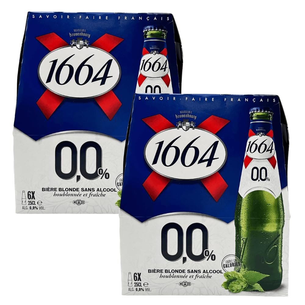 Kronenbourg 1664 Blond Beer 0% Vol 25cl x 12