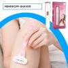Bkljkf Body Hair Trimmer - Bikini Area & Intimate Shaver | Wet & Dry Use Waterproof with Interchangeable Cutting Inserts for Women Men Face Forearms view 3