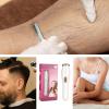 Bkljkf Body Hair Trimmer - Bikini Area & Intimate Shaver | Wet & Dry Use Waterproof with Interchangeable Cutting Inserts for Women Men Face Forearms view 4
