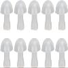 10 Pcs Small Hearing Aid Ear Tips, Domes Hearing Aid Ear Tip Soft Replacement Silicone Hearing Aid Eartips for Hearing Aid Earplugs Domes Accessories Daily Living Aids view 2
