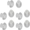 10 Pcs Small Hearing Aid Ear Tips, Domes Hearing Aid Ear Tip Soft Replacement Silicone Hearing Aid Eartips for Hearing Aid Earplugs Domes Accessories Daily Living Aids view 3