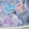 6 PCS Pet Hair Remover Washing Machine Floating Hair Filtering Mesh Reusable Washer Hair Catcher Washing Machine Hair Filter Cleaning Mesh Bag for Laundry and Floating Hairs view 3