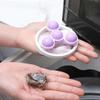 6 PCS Pet Hair Remover Washing Machine Floating Hair Filtering Mesh Reusable Washer Hair Catcher Washing Machine Hair Filter Cleaning Mesh Bag for Laundry and Floating Hairs view 4
