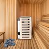 Electric Sauna Heater, 3.6KW Stainless Steel Sauna Stove for Home, Hotel, Spa, Shower, Bath with Internal Control view 1