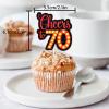 18pcs Red Glitter Dessert Cupcake Topper Pick for Straight Outta 1955 Legend Since 1955 Theme Decor Supplies Men Happy 70th Birthday Party Decorations view 2